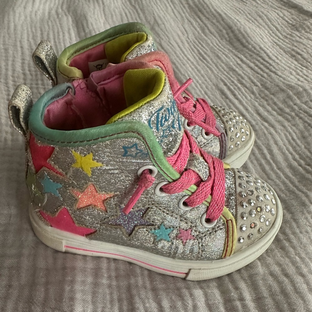 Sketchers Twinkle Toes Twinkle Sparks Stellar Star Toddler Girls Sneakers